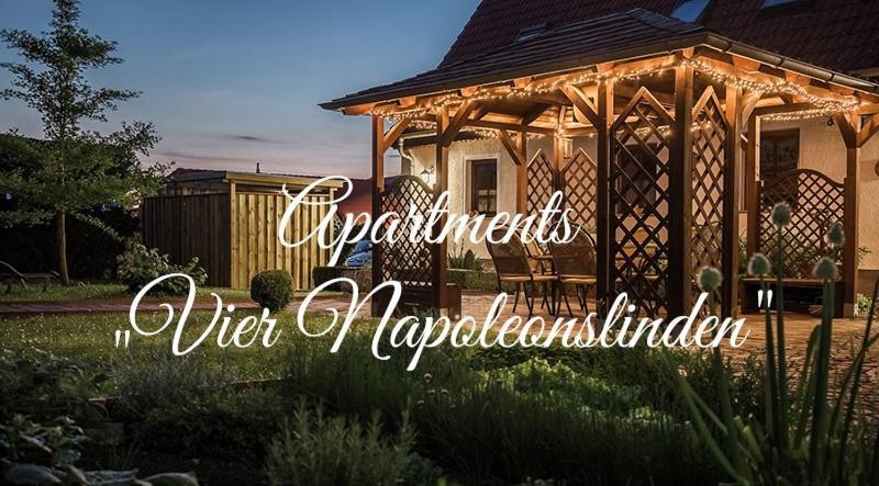 Apartments "Vier Napoleonslinden" Auerstedt Ngoại thất bức ảnh